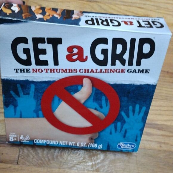 💙2/$20💙 Get a Grip The No Thumbs Challenge Game - Picture 1 of 3